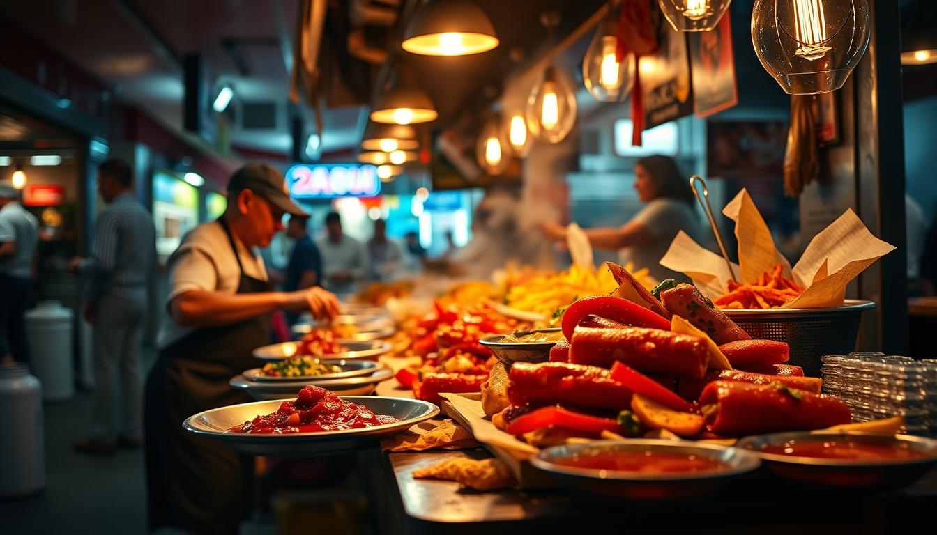 Comforting family dinner served at home